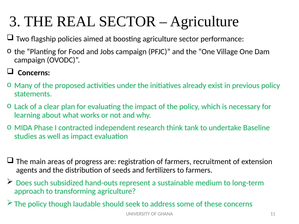 ICAG REVIEW OF THE 2018 NATIONAL BUDGET BY PROF. - slide 11 of 41