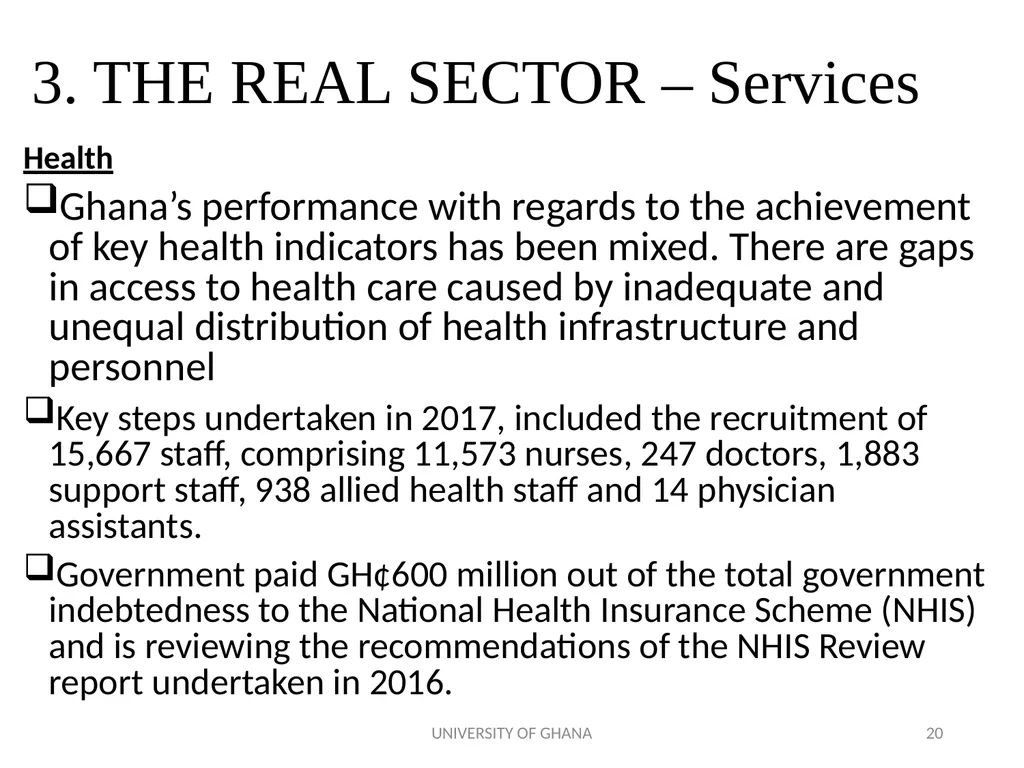 ICAG REVIEW OF THE 2018 NATIONAL BUDGET BY PROF. - slide 20 of 41