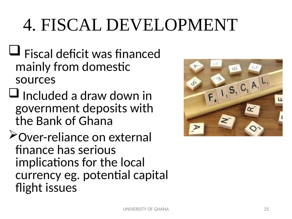 ICAG REVIEW OF THE 2018 NATIONAL BUDGET BY PROF. - slide 25 of 41