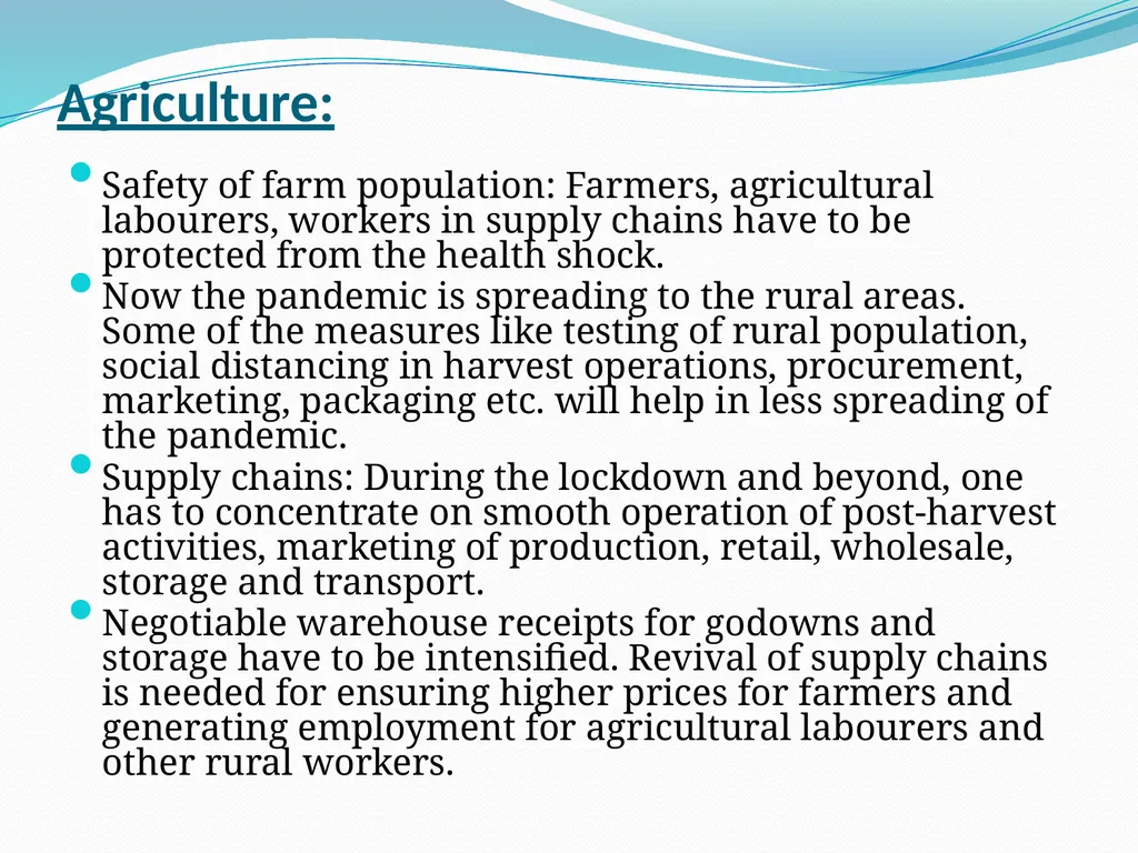 Covid-19: Impact on the Indian Economy S. Mahendra - slide 92 of 120