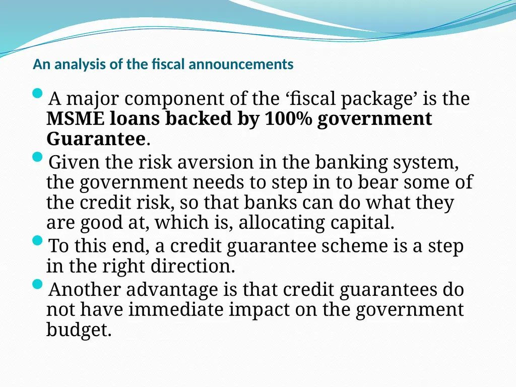 Covid-19: Impact on the Indian Economy S. Mahendra - slide 65 of 120