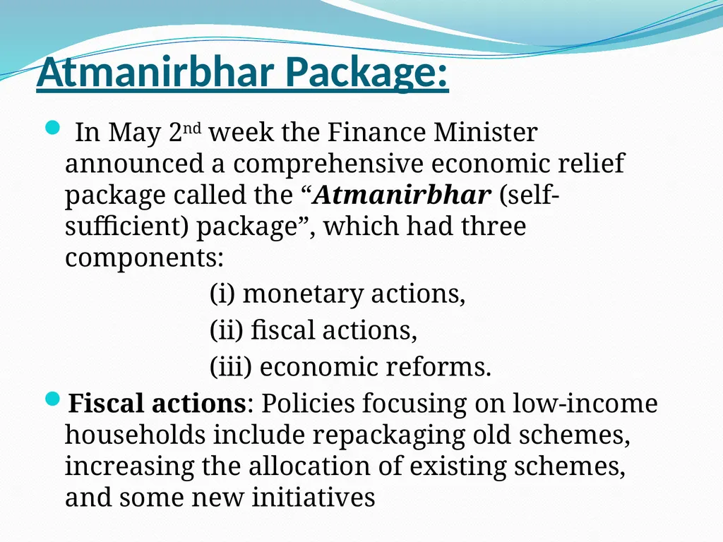 Covid-19: Impact on the Indian Economy S. Mahendra - slide 58 of 120
