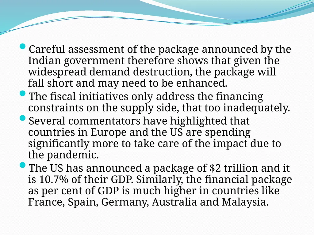 Covid-19: Impact on the Indian Economy S. Mahendra - slide 70 of 120