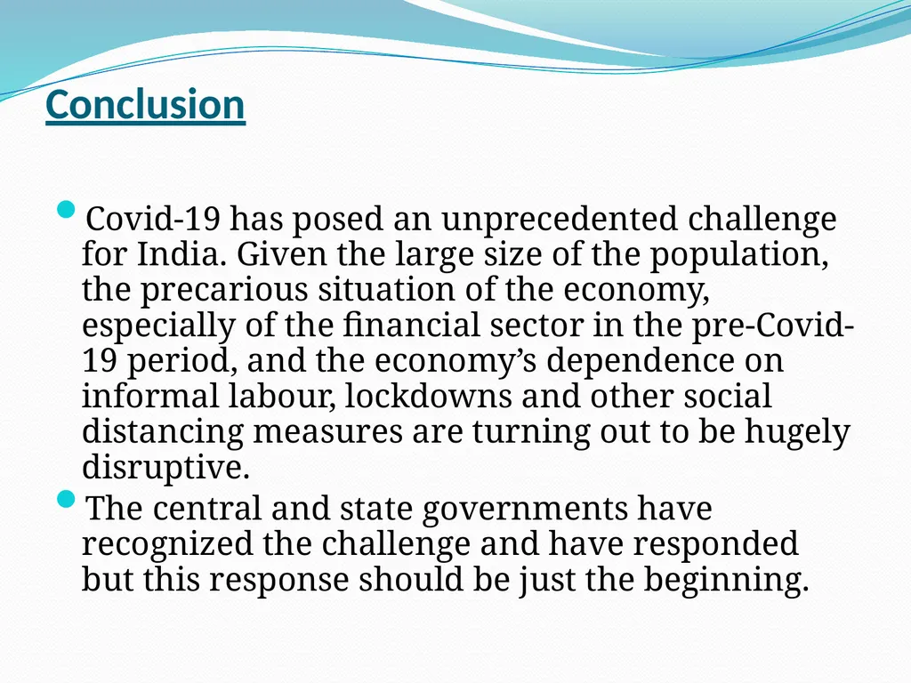 Covid-19: Impact on the Indian Economy S. Mahendra - slide 118 of 120