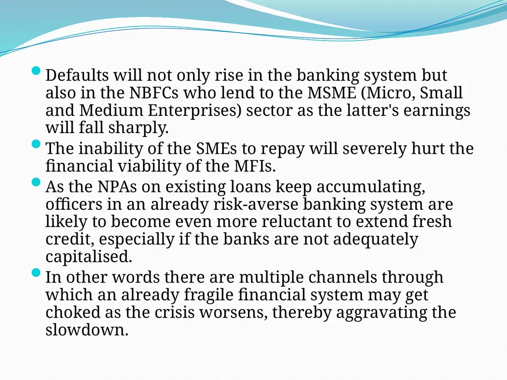 Covid-19: Impact on the Indian Economy S. Mahendra - slide 45 of 120