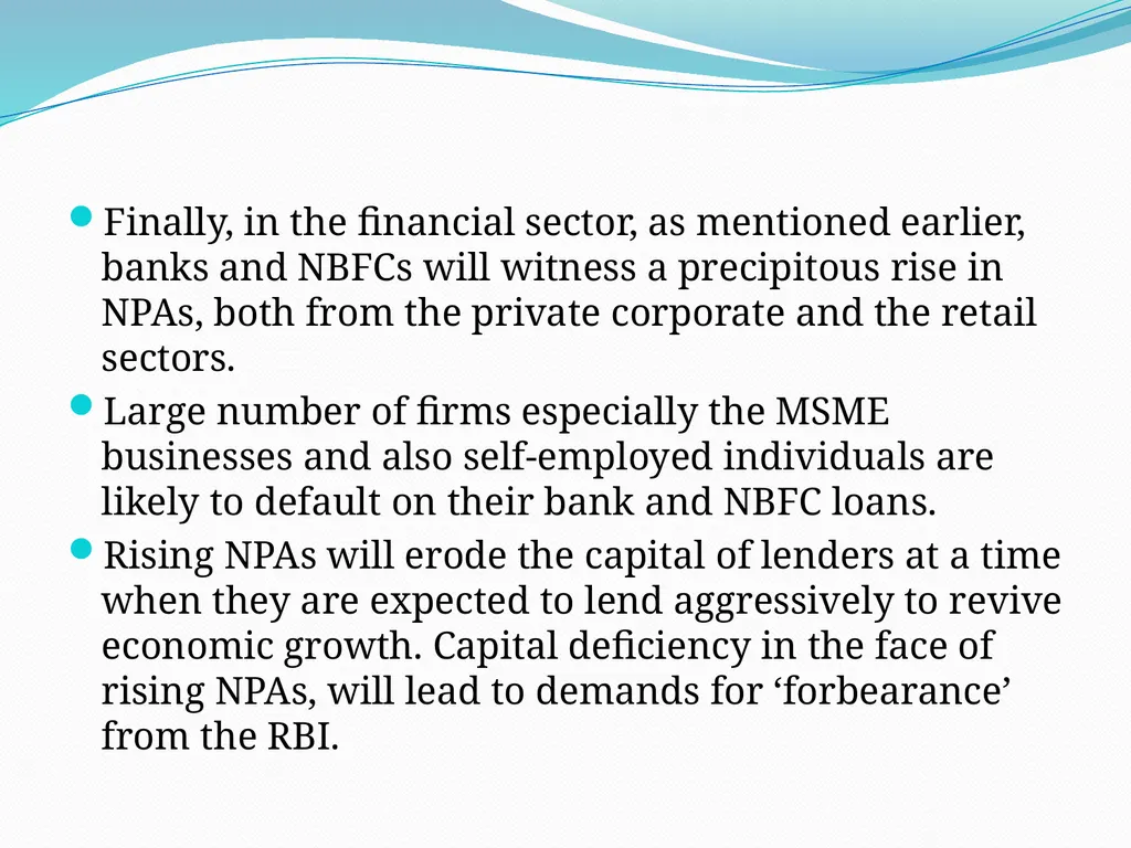 Covid-19: Impact on the Indian Economy S. Mahendra - slide 88 of 120