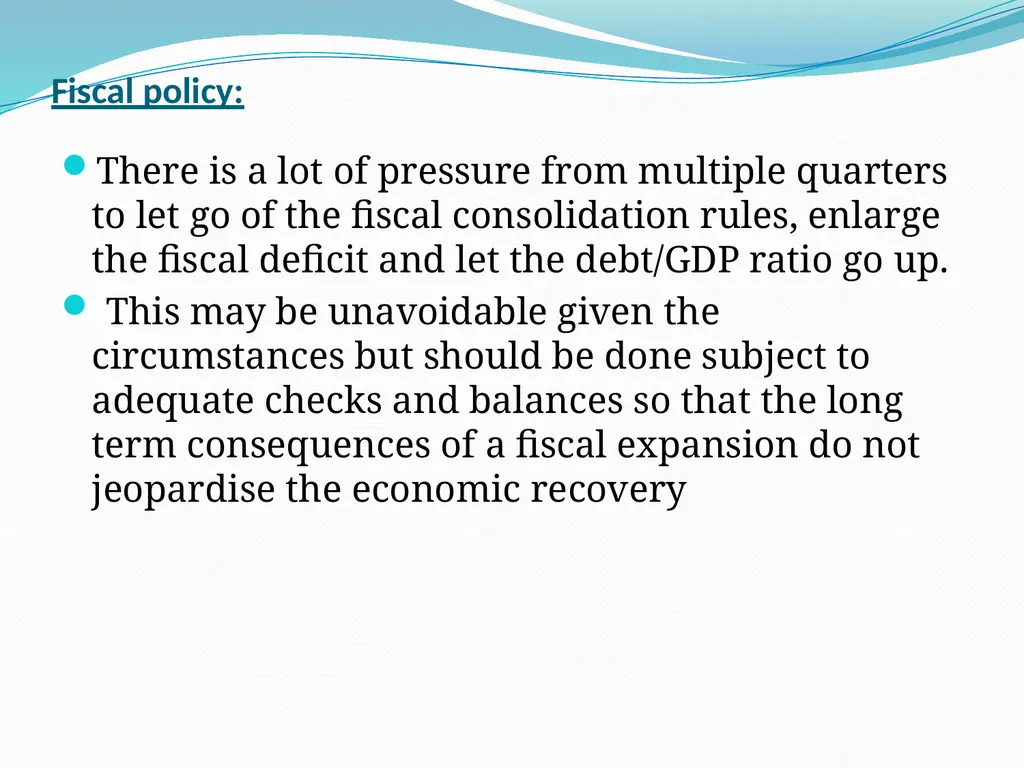 Covid-19: Impact on the Indian Economy S. Mahendra - slide 116 of 120