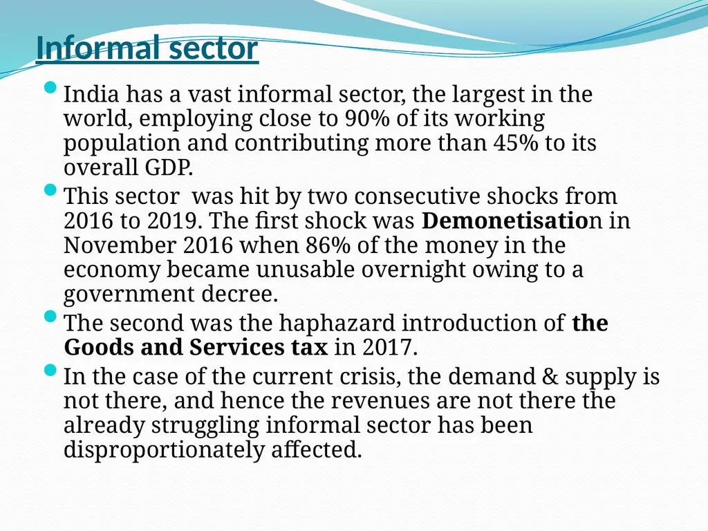 Covid-19: Impact on the Indian Economy S. Mahendra - slide 11 of 120