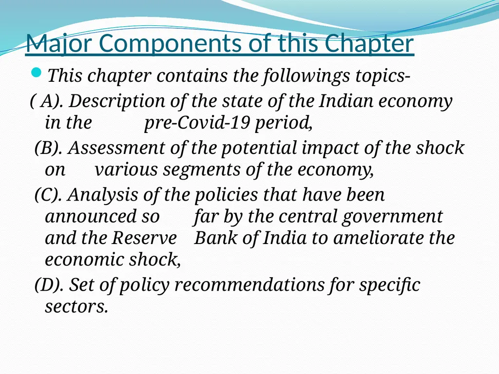 Covid-19: Impact on the Indian Economy S. Mahendra - slide 2 of 120