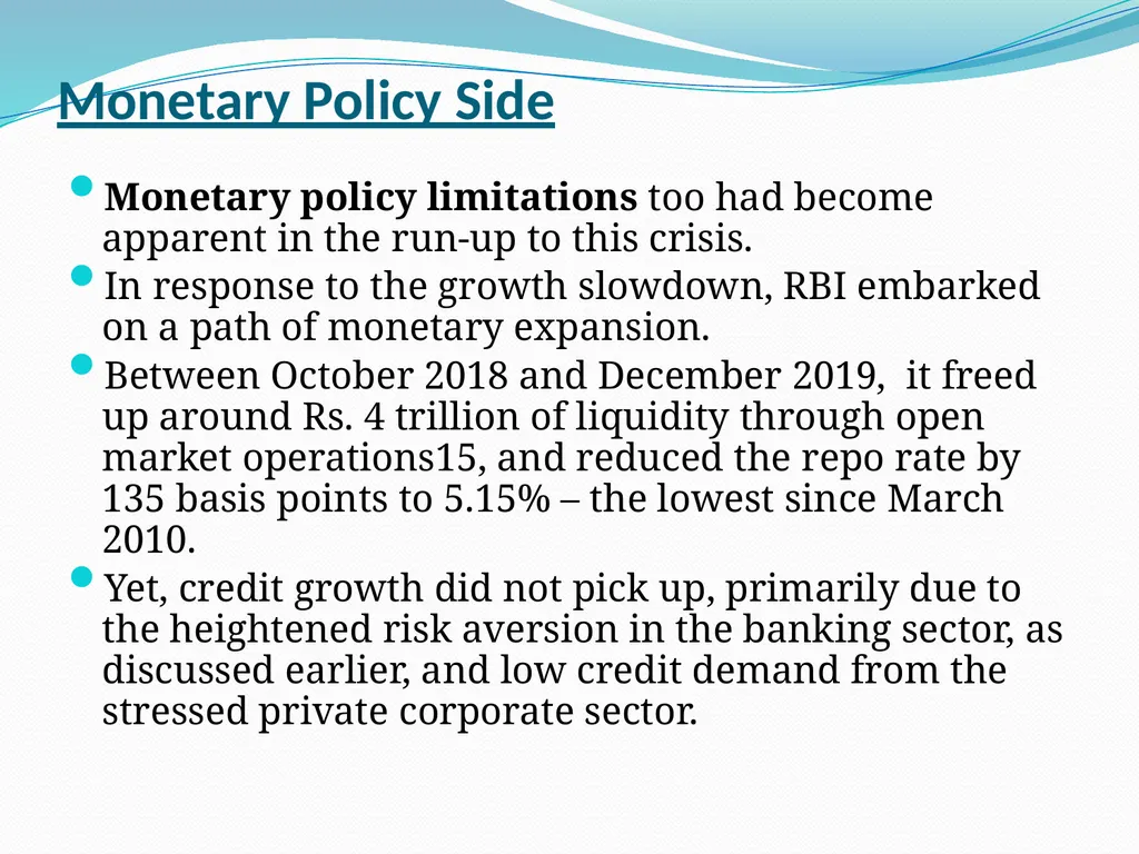 Covid-19: Impact on the Indian Economy S. Mahendra - slide 15 of 120