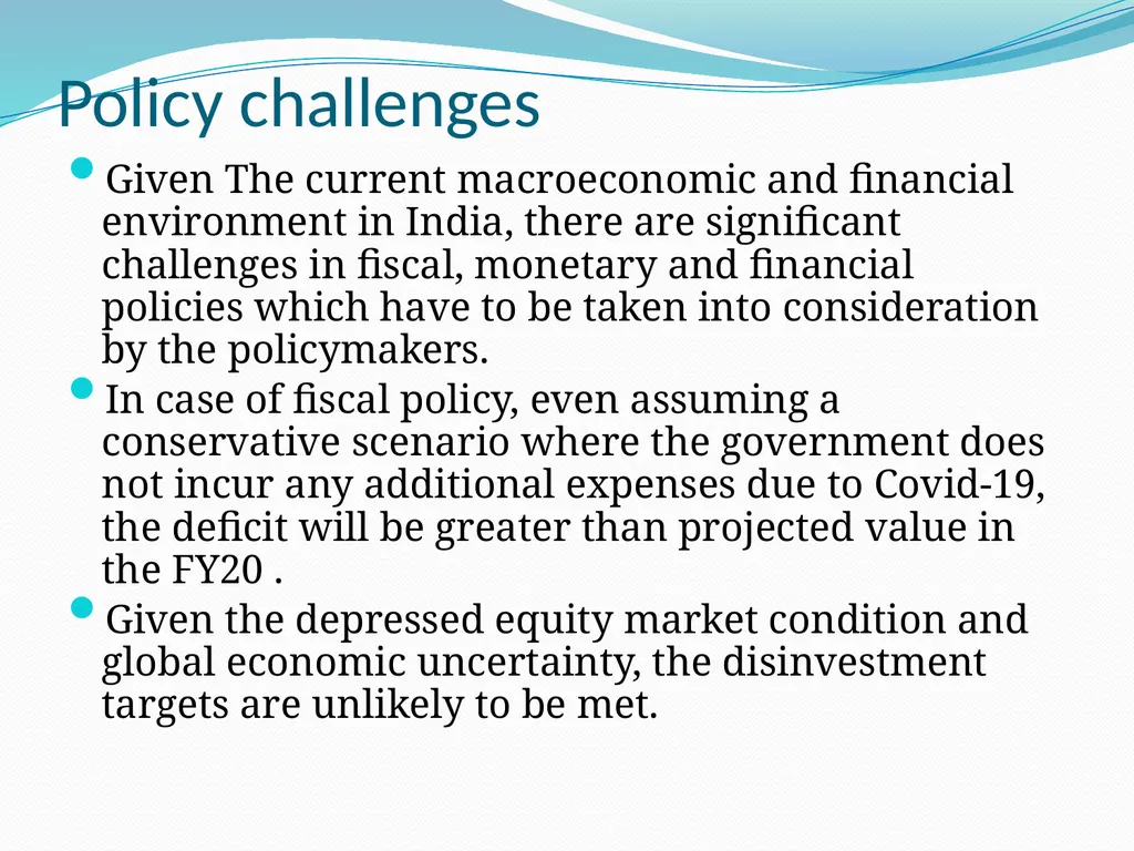 Covid-19: Impact on the Indian Economy S. Mahendra - slide 84 of 120
