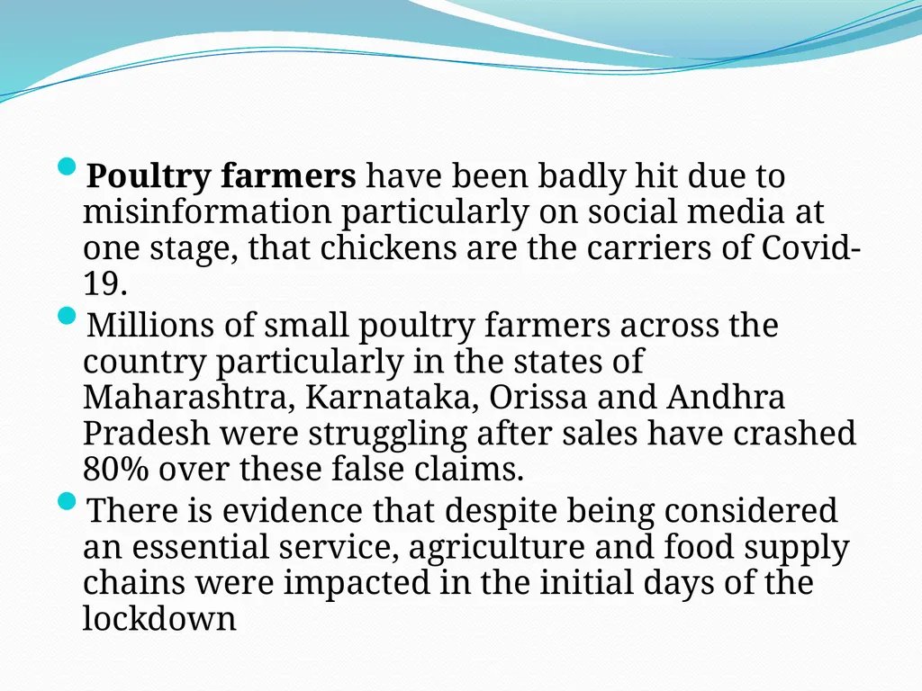 Covid-19: Impact on the Indian Economy S. Mahendra - slide 29 of 120