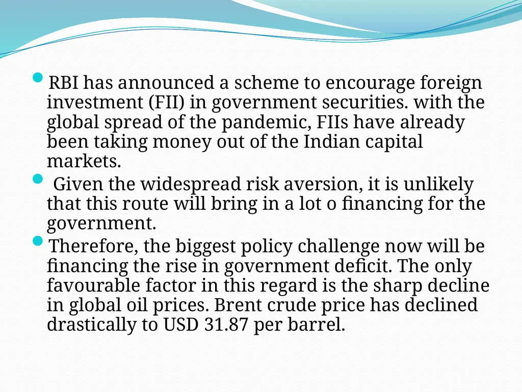 Covid-19: Impact on the Indian Economy S. Mahendra - slide 86 of 120