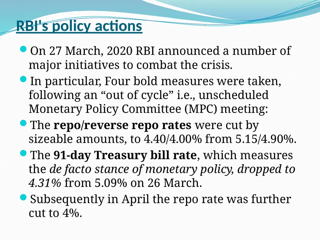Covid-19: Impact on the Indian Economy S. Mahendra - slide 71 of 120