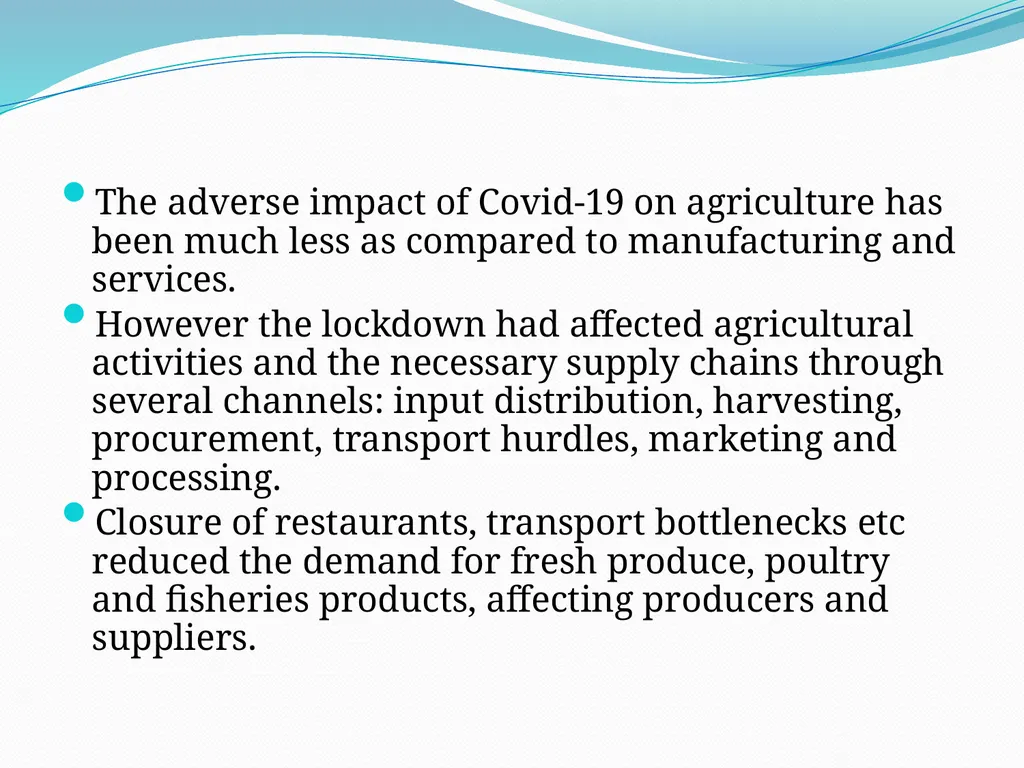 Covid-19: Impact on the Indian Economy S. Mahendra - slide 27 of 120