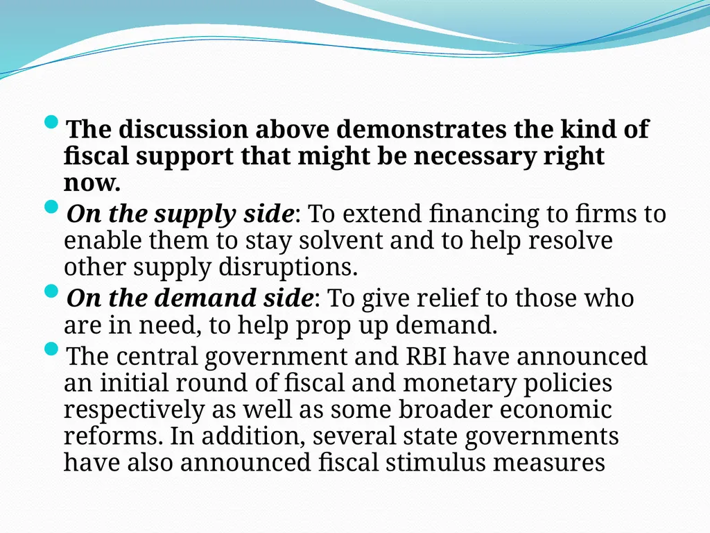 Covid-19: Impact on the Indian Economy S. Mahendra - slide 54 of 120