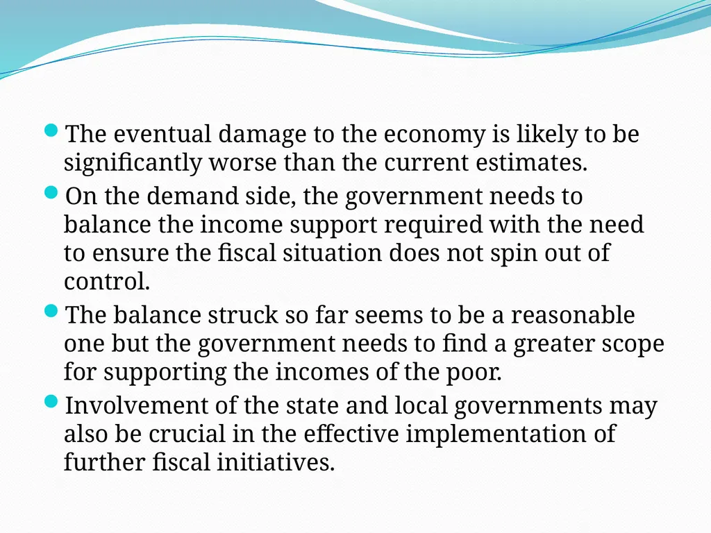 Covid-19: Impact on the Indian Economy S. Mahendra - slide 119 of 120