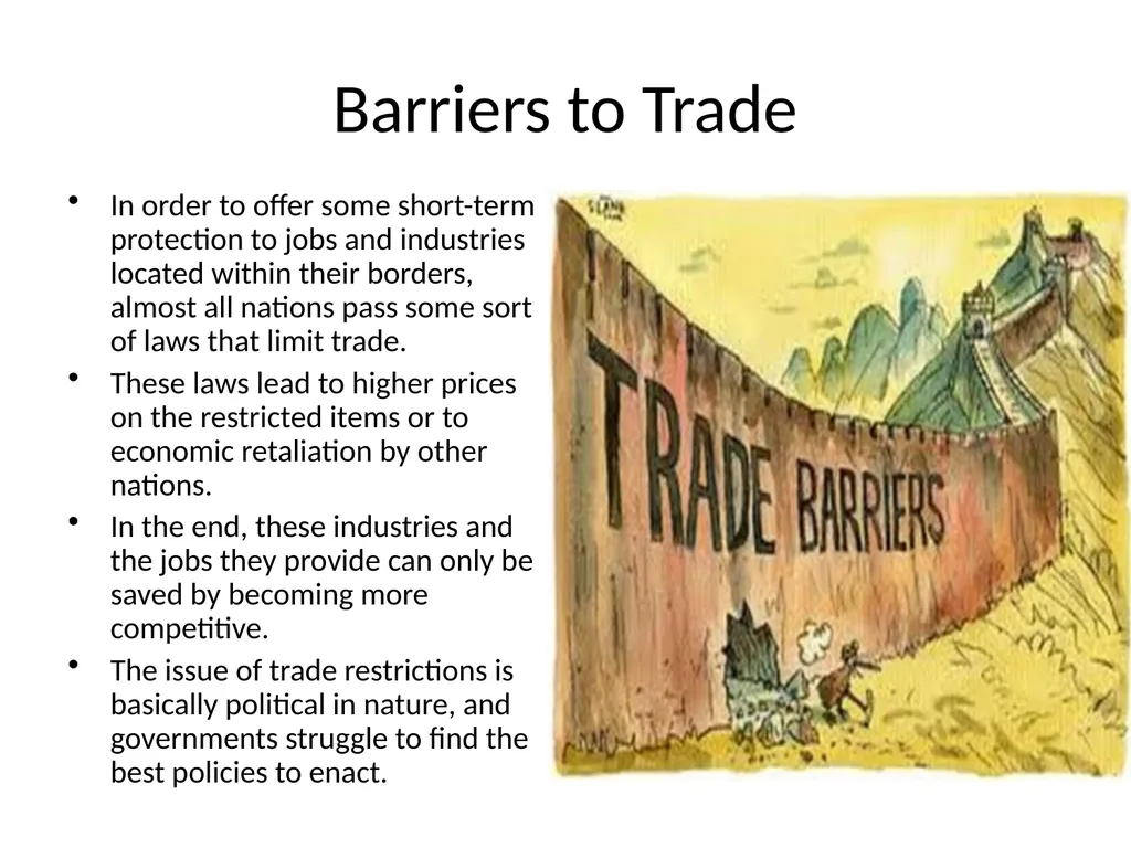 Chapter 17: International Trade Section 2: Trade - slide 2 of 11