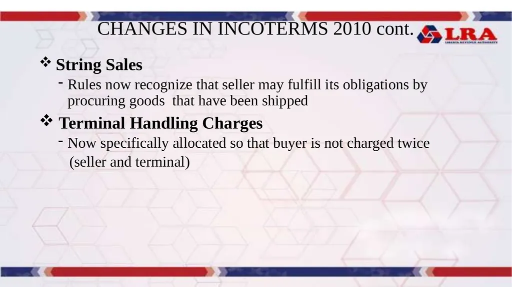 MODULE II: Presented By: LRA TRAINING TEAM - slide 21 of 66