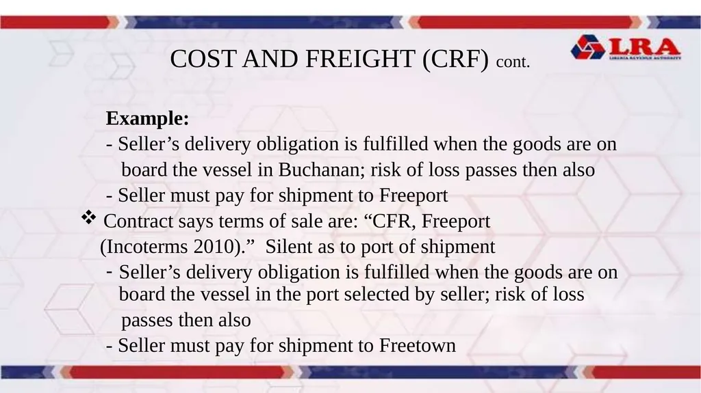 MODULE II: Presented By: LRA TRAINING TEAM - slide 47 of 66