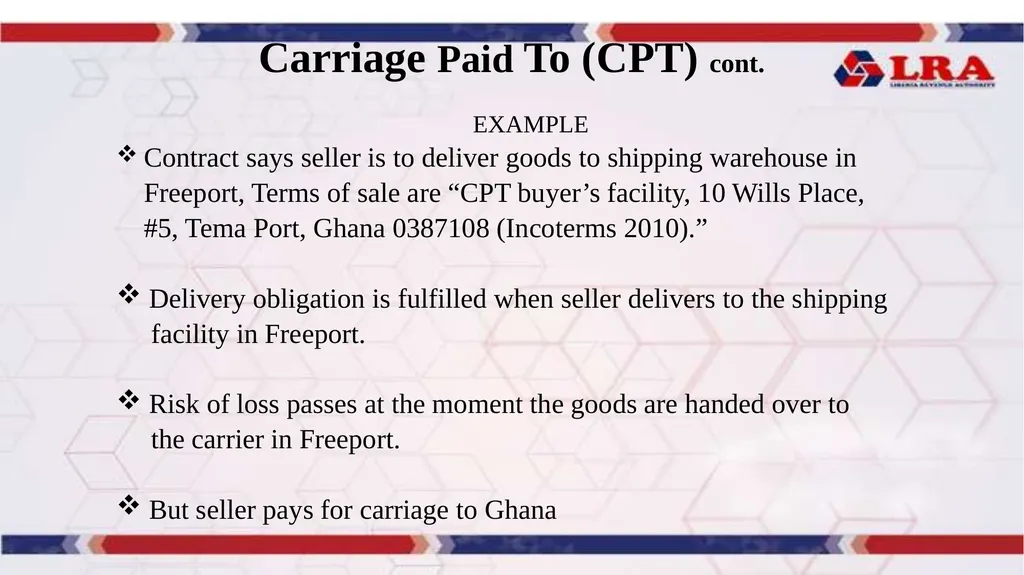 MODULE II: Presented By: LRA TRAINING TEAM - slide 29 of 66