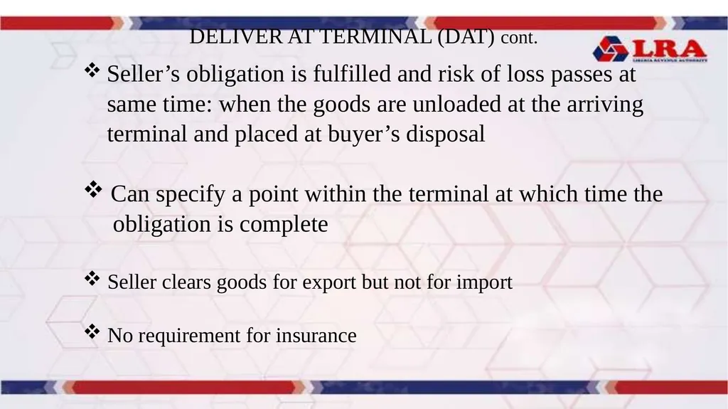 MODULE II: Presented By: LRA TRAINING TEAM - slide 33 of 66