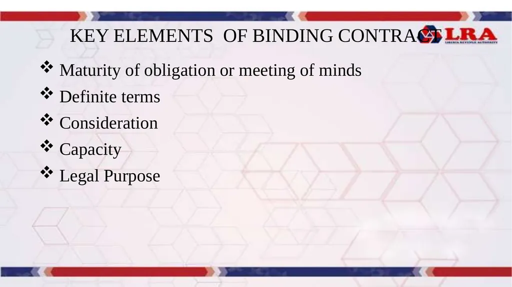 MODULE II: Presented By: LRA TRAINING TEAM - slide 59 of 66