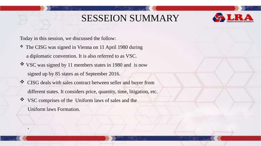 MODULE II: Presented By: LRA TRAINING TEAM - slide 64 of 66