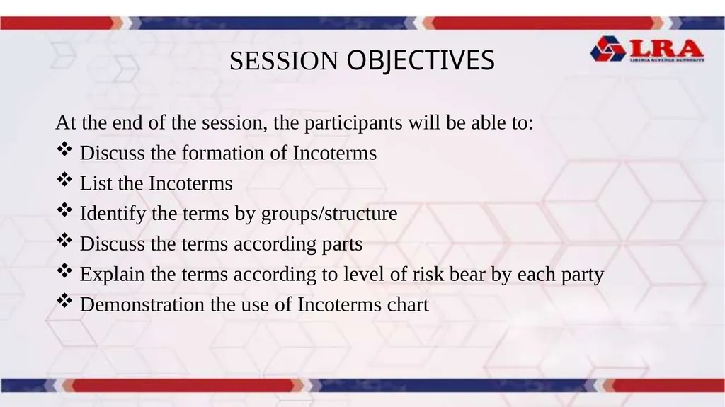 MODULE II: Presented By: LRA TRAINING TEAM - slide 9 of 66