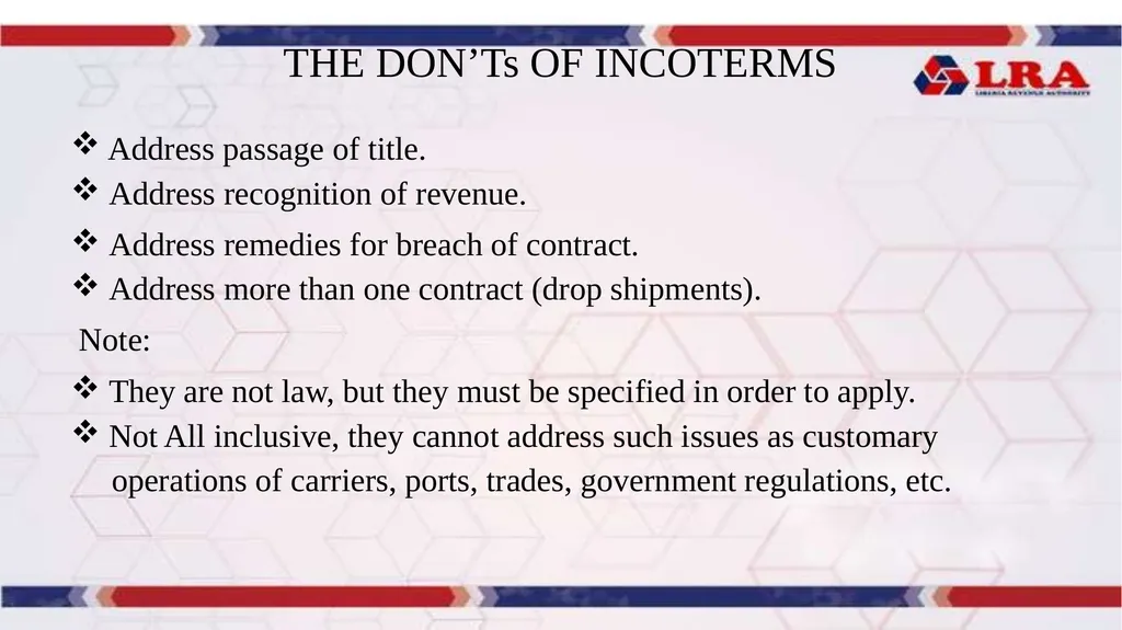 MODULE II: Presented By: LRA TRAINING TEAM - slide 14 of 66