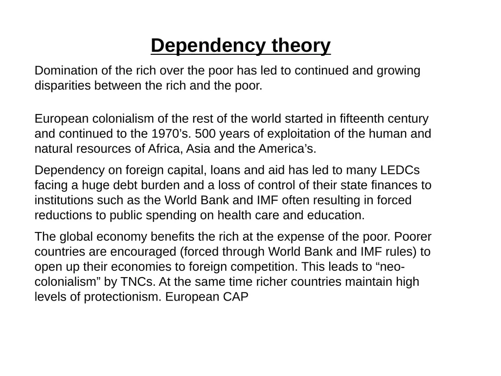 The Global Economy The Global Economy – Basic - slide 26 of 27
