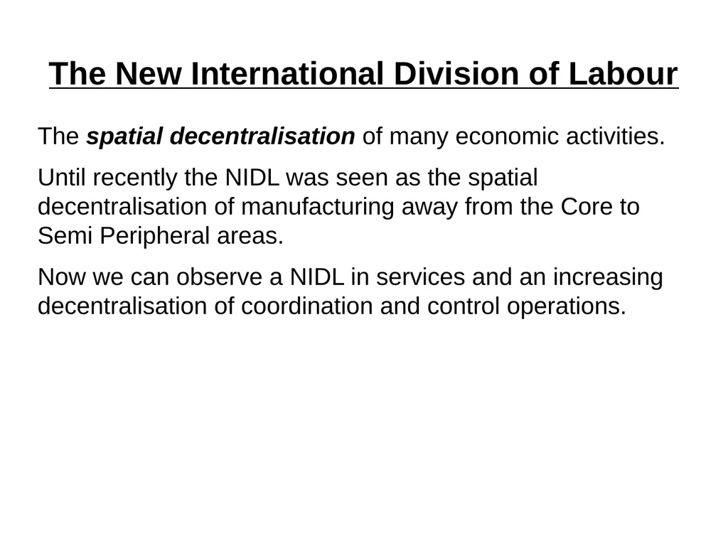 The Global Economy The Global Economy – Basic - slide 19 of 27