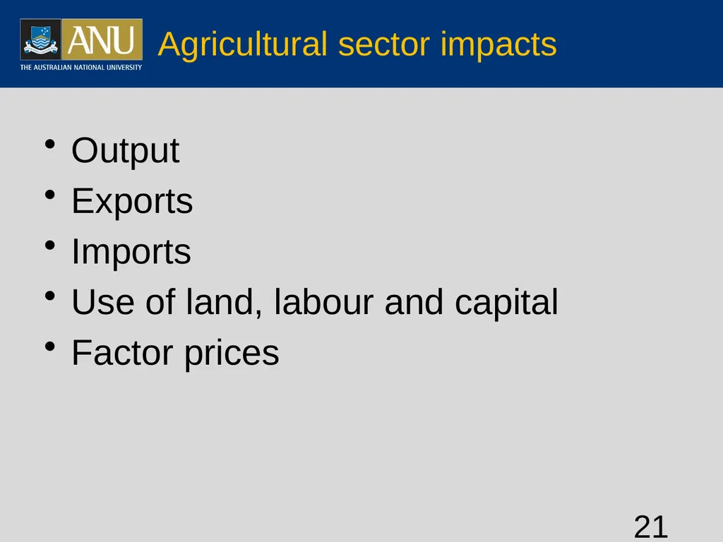Vietnamese agriculture and global integration - slide 21 of 29