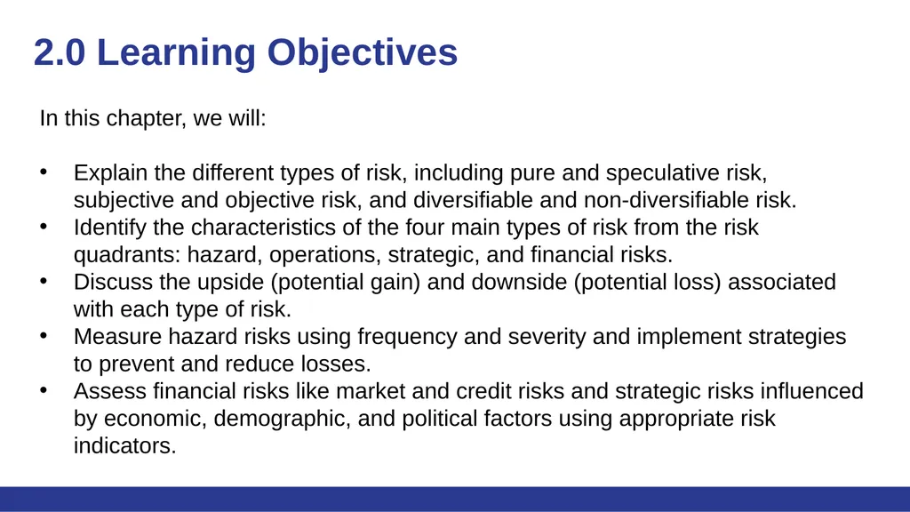 Risk Management - Supply Chain and Operations - slide 2 of 13