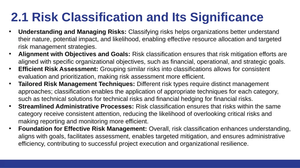 Risk Management - Supply Chain and Operations - slide 3 of 13