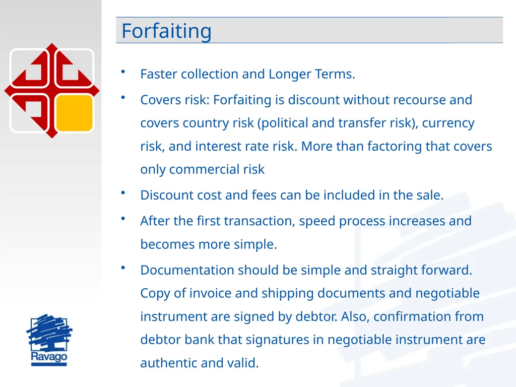 International Trade Risk Management Practical - slide 20 of 28