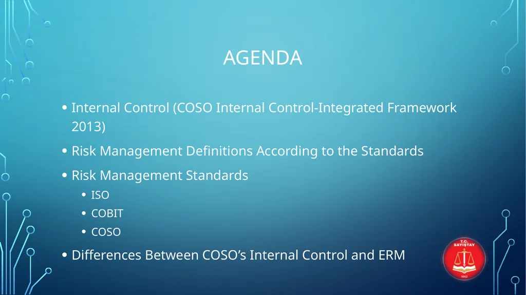 INTERNATIONAL STANDARDS FOR ENTERPRISE RISK - slide 2 of 46