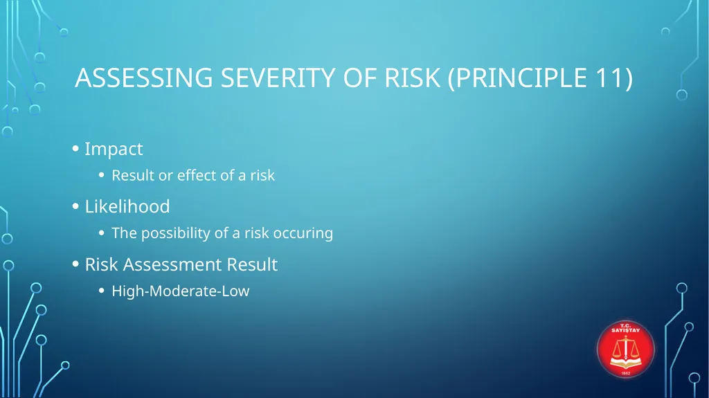 INTERNATIONAL STANDARDS FOR ENTERPRISE RISK - slide 40 of 46