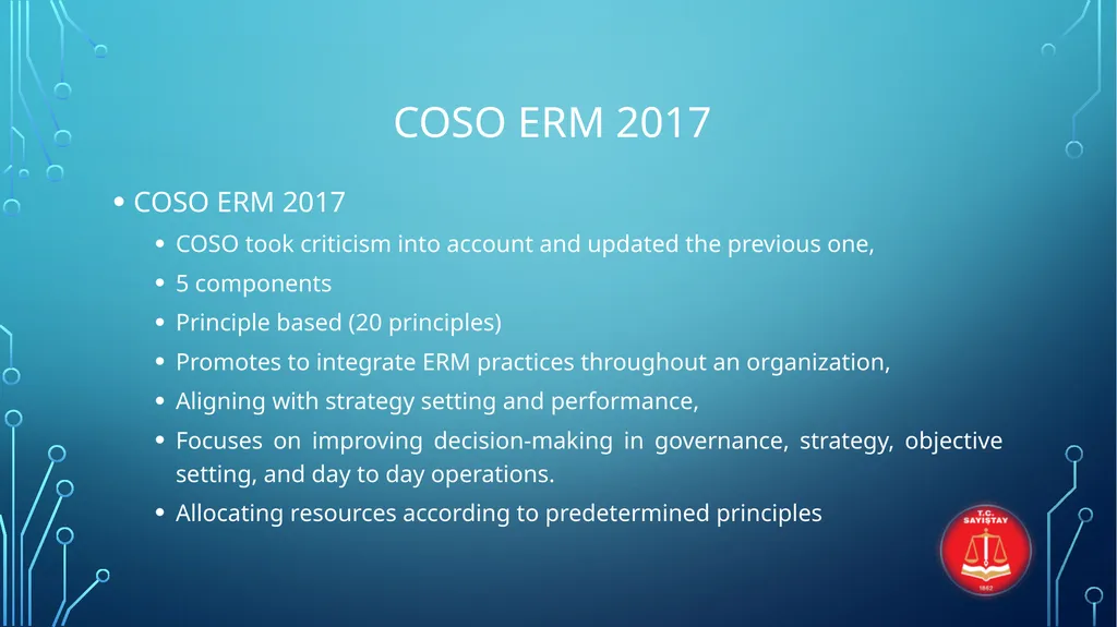 INTERNATIONAL STANDARDS FOR ENTERPRISE RISK - slide 32 of 46