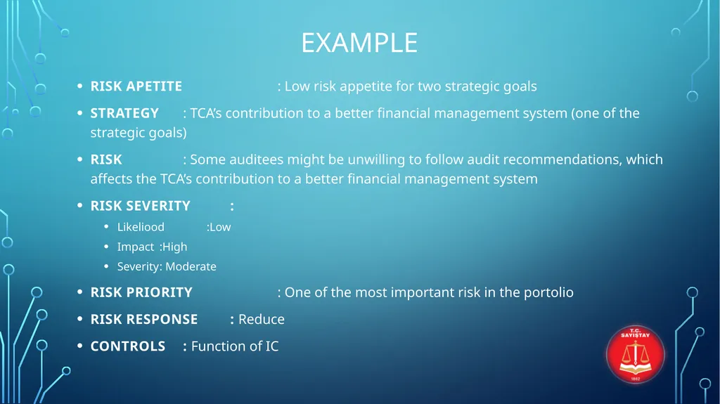 INTERNATIONAL STANDARDS FOR ENTERPRISE RISK - slide 42 of 46