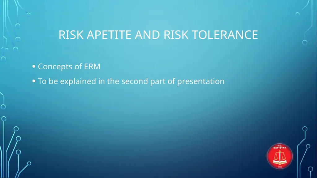 INTERNATIONAL STANDARDS FOR ENTERPRISE RISK - slide 17 of 46