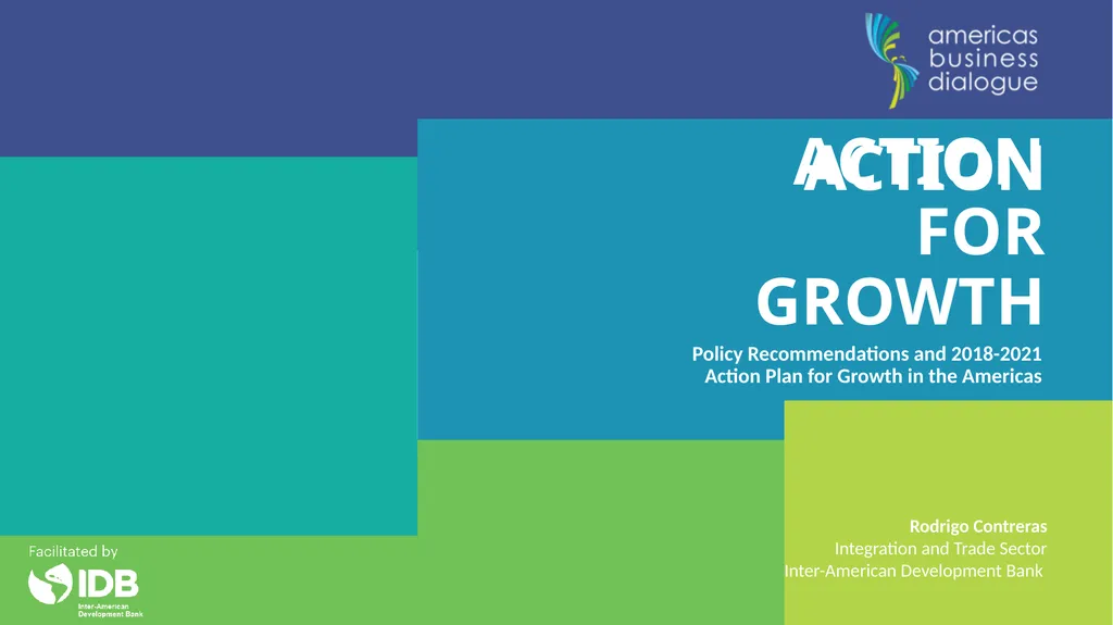 ACTION Policy Recommendations and 2018-2021 Action