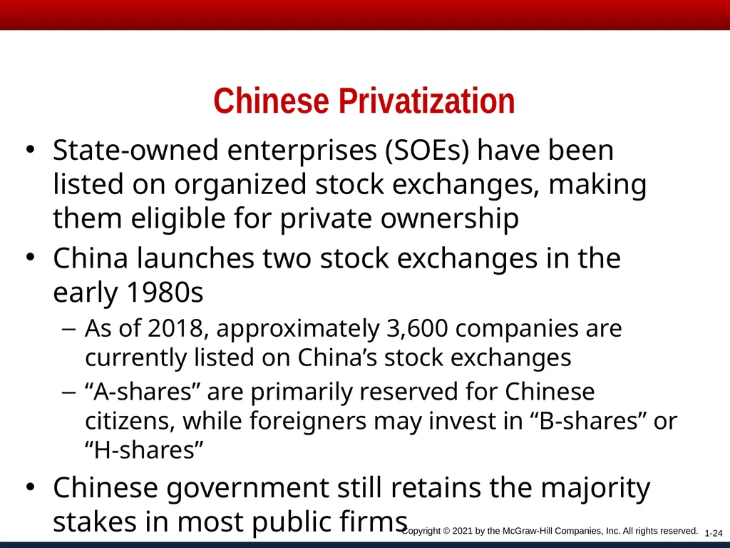 Chapter One Copyright © 2021 by the McGraw-Hill - slide 24 of 28