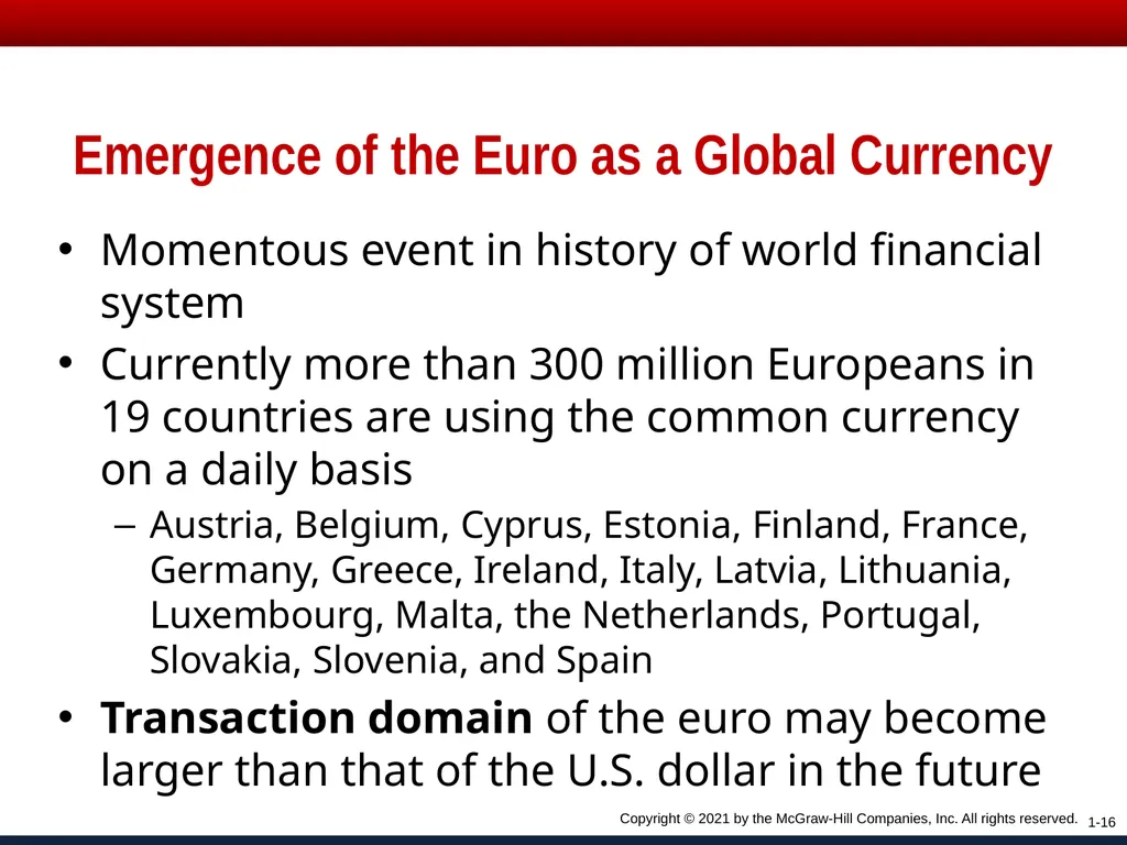 Chapter One Copyright © 2021 by the McGraw-Hill - slide 16 of 28