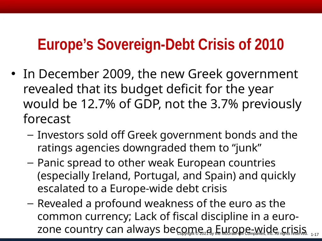 Chapter One Copyright © 2021 by the McGraw-Hill - slide 17 of 28