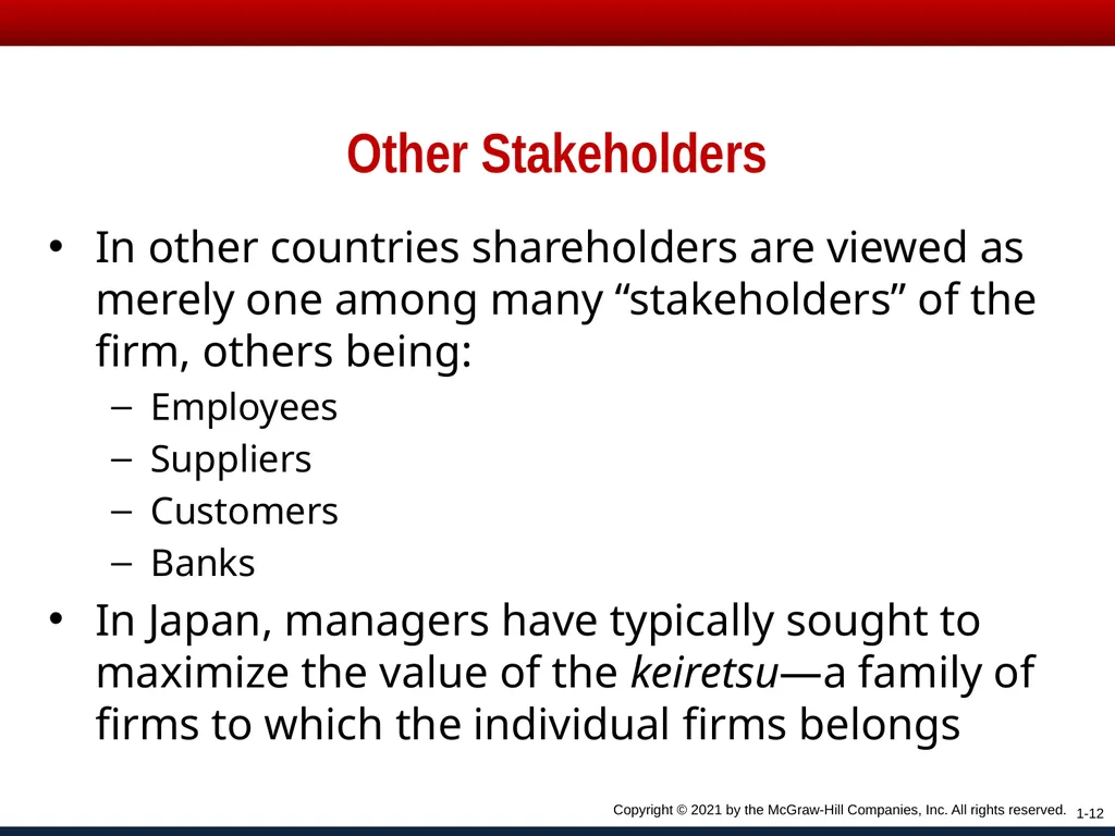 Chapter One Copyright © 2021 by the McGraw-Hill - slide 12 of 28