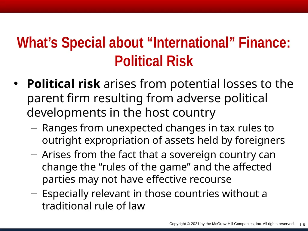 Chapter One Copyright © 2021 by the McGraw-Hill - slide 6 of 28