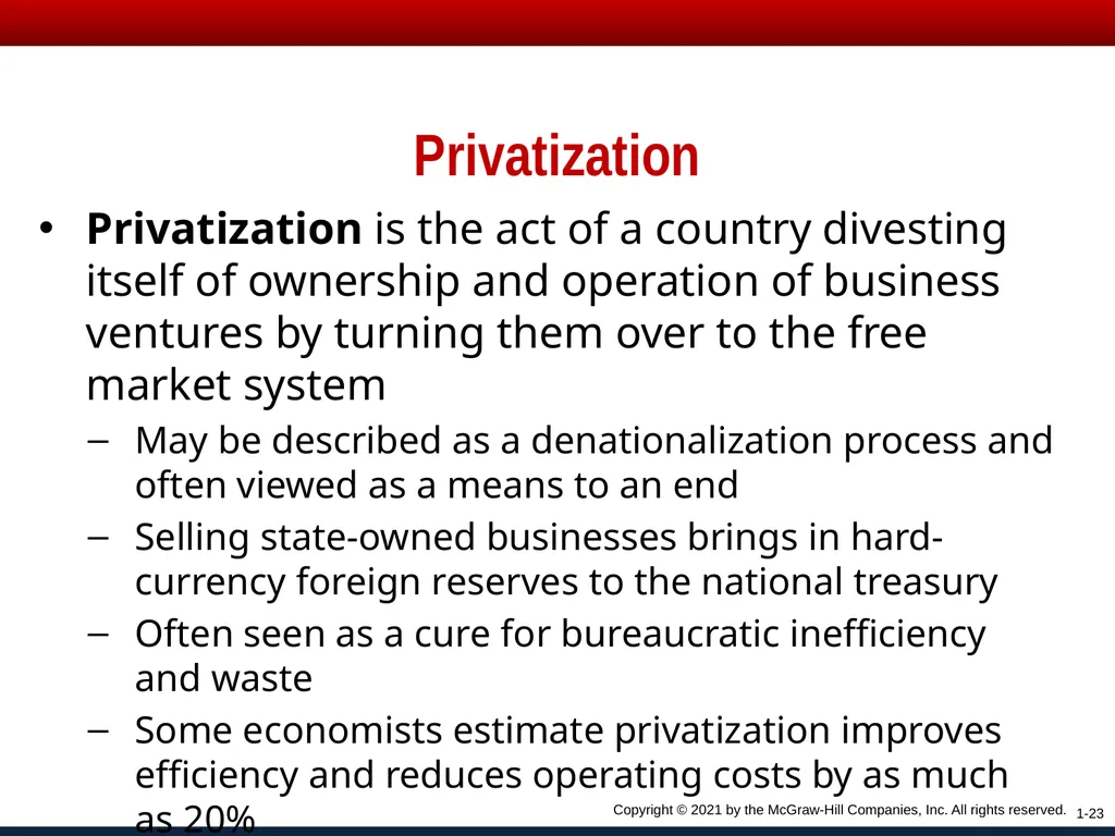 Chapter One Copyright © 2021 by the McGraw-Hill - slide 23 of 28