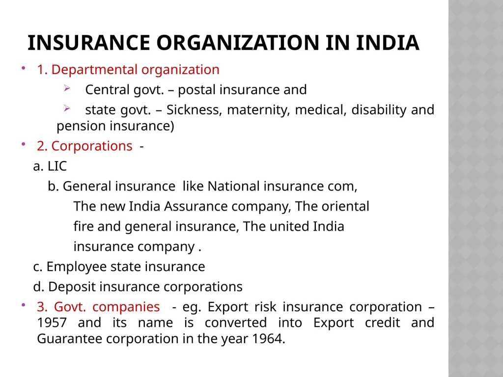 Insurance and Risk Management By Dr.U.PRIYA Head & - slide 10 of 29