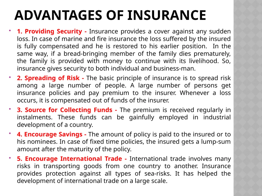 Insurance and Risk Management By Dr.U.PRIYA Head & - slide 4 of 29